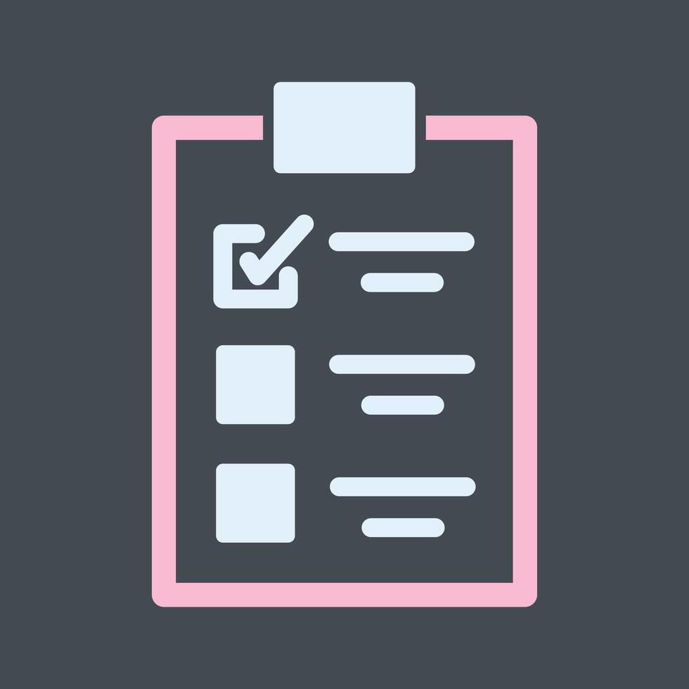 To Do List Vector Icon