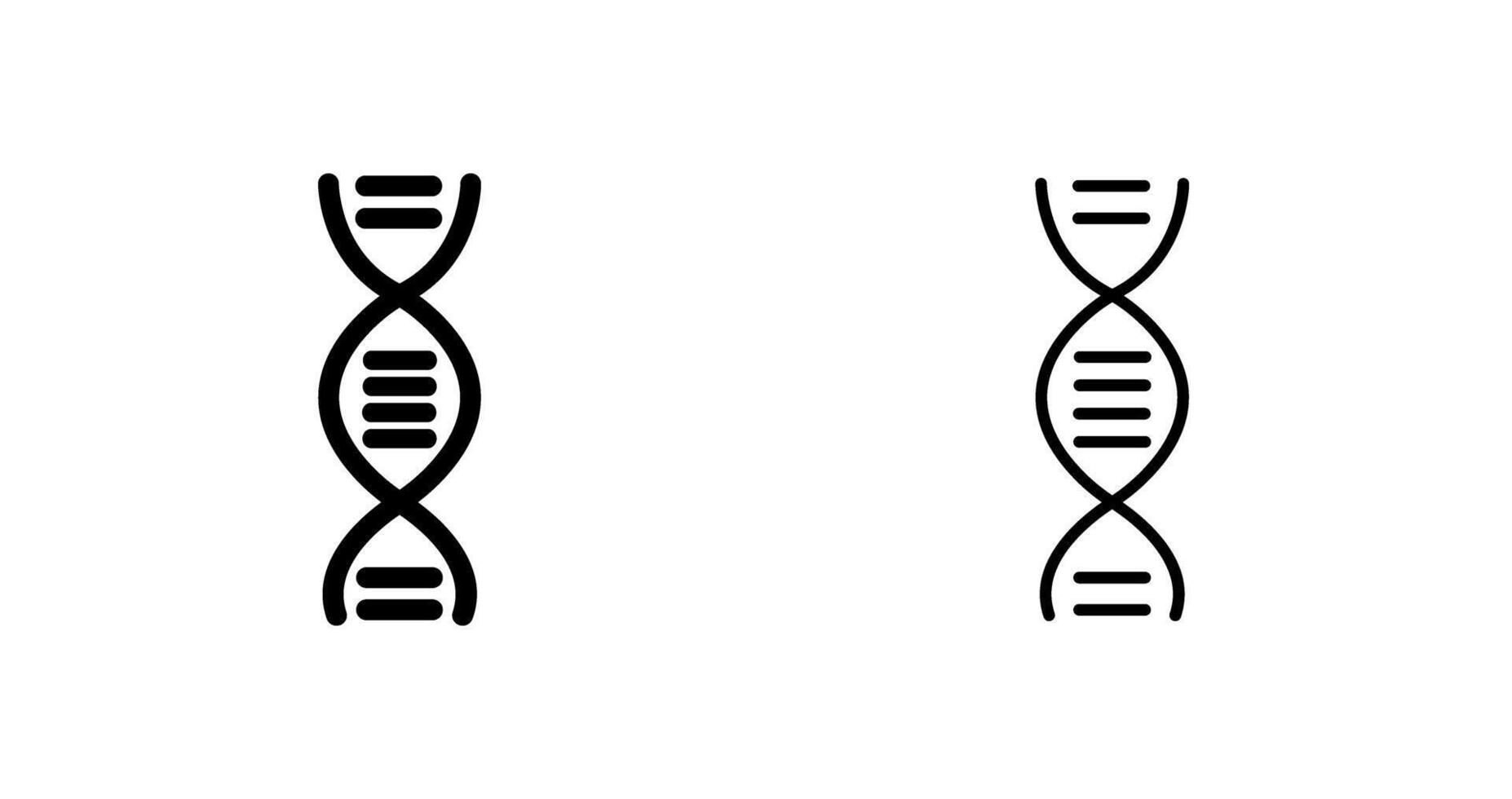 DNA Structure Vector Icon