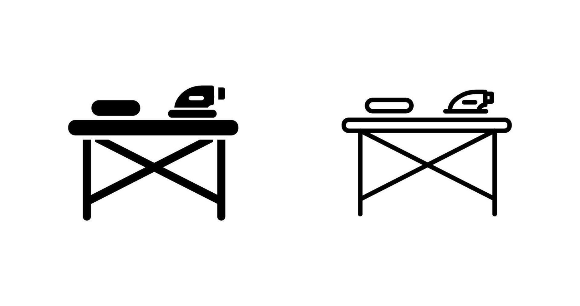 Iron Stand Vector Icon