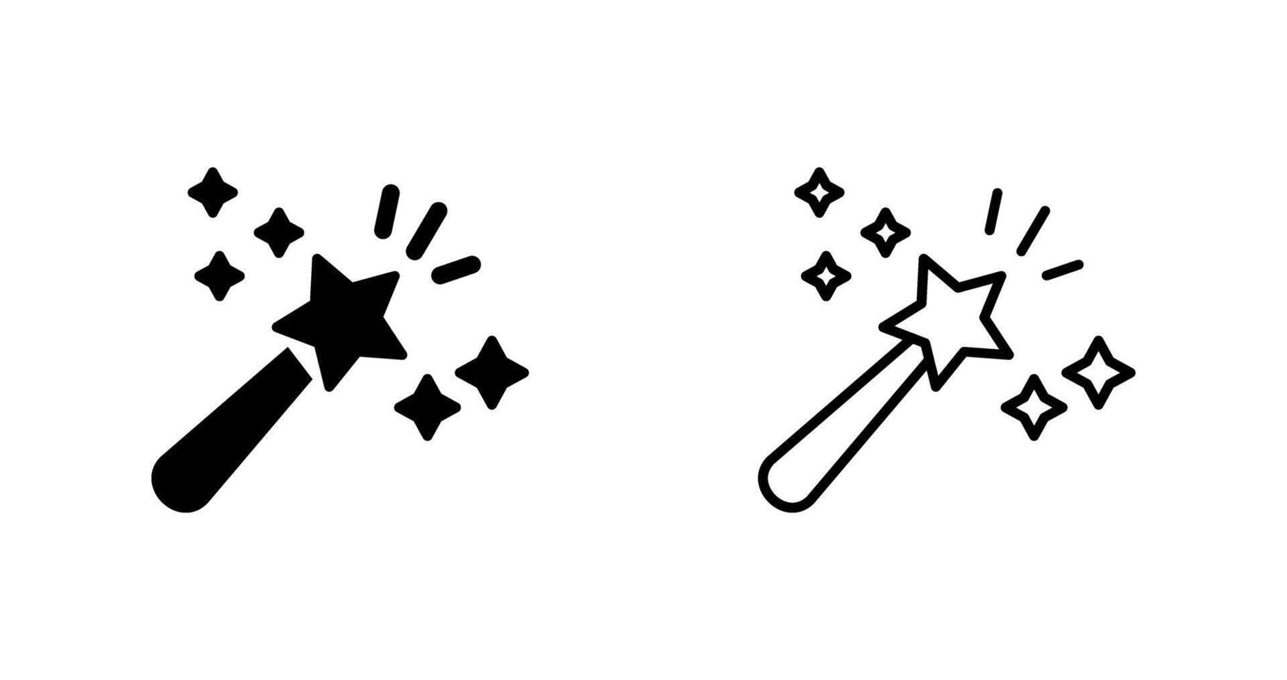 Magic Wand Vector Icon