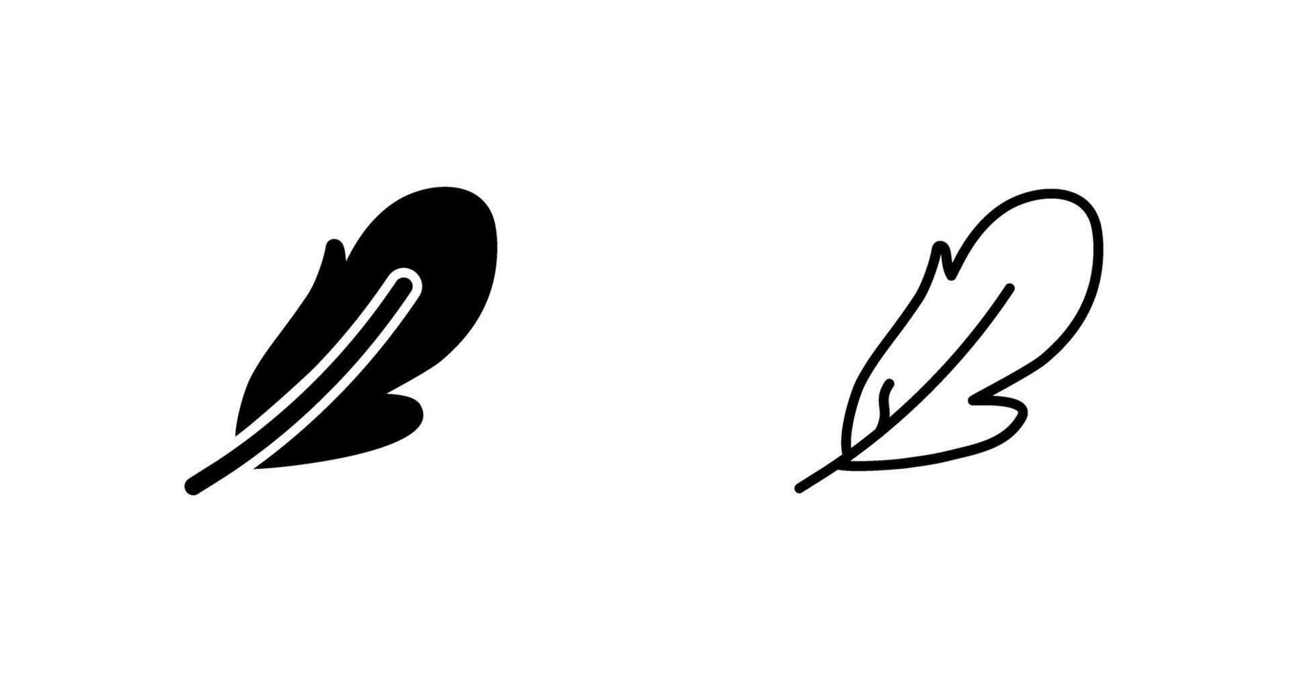 Feather Vector Icon