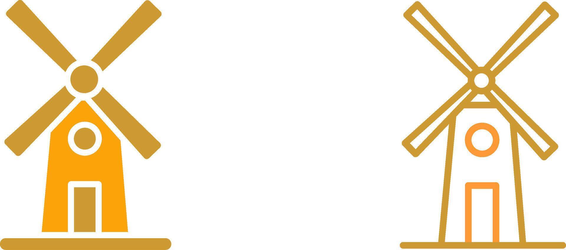 Windmill Vector Icon