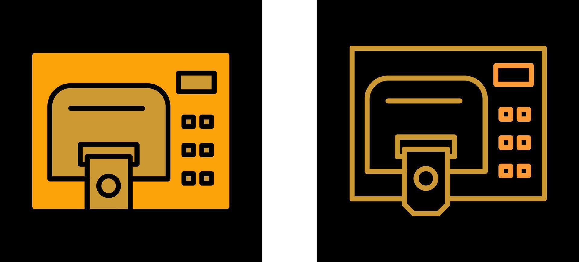 ATM Service Vector Icon