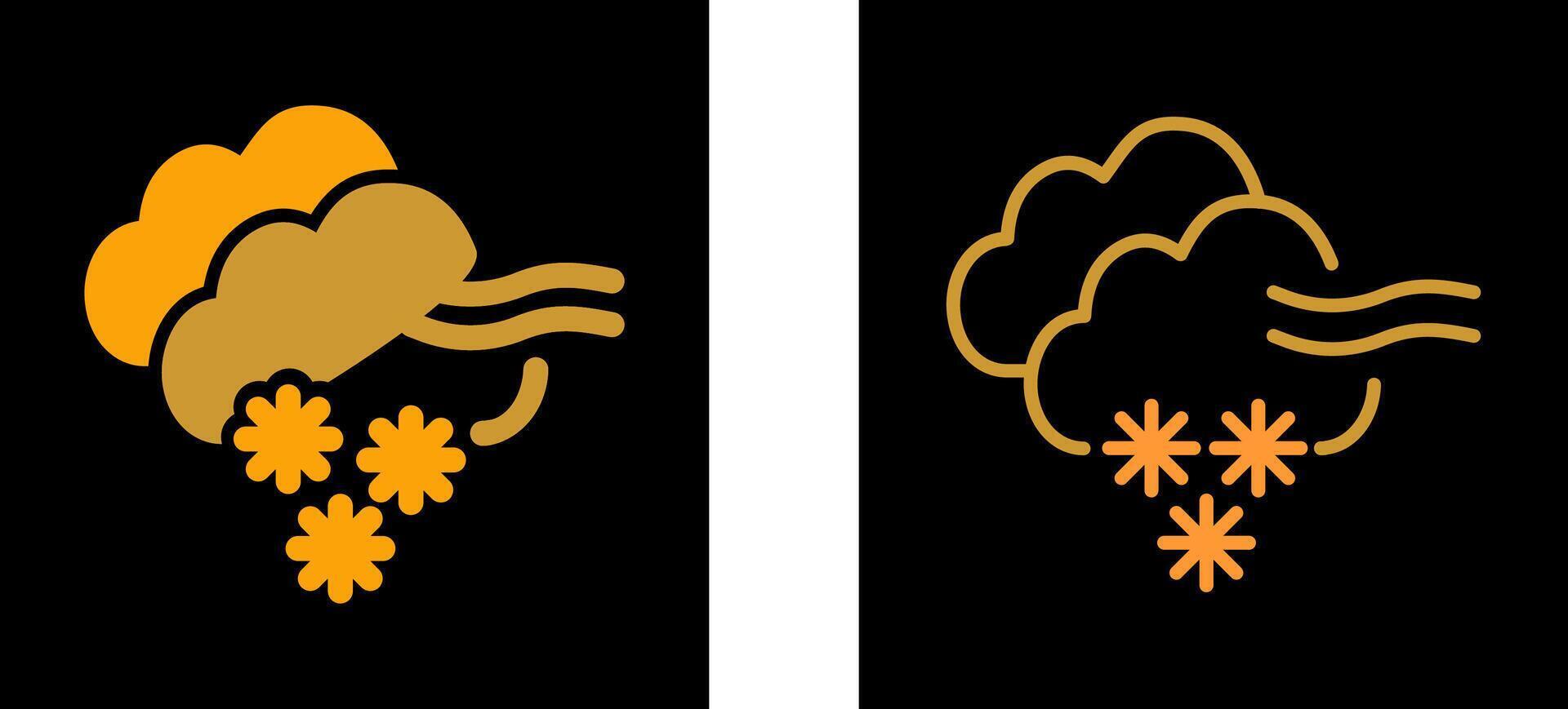Blizzard Vector Icon