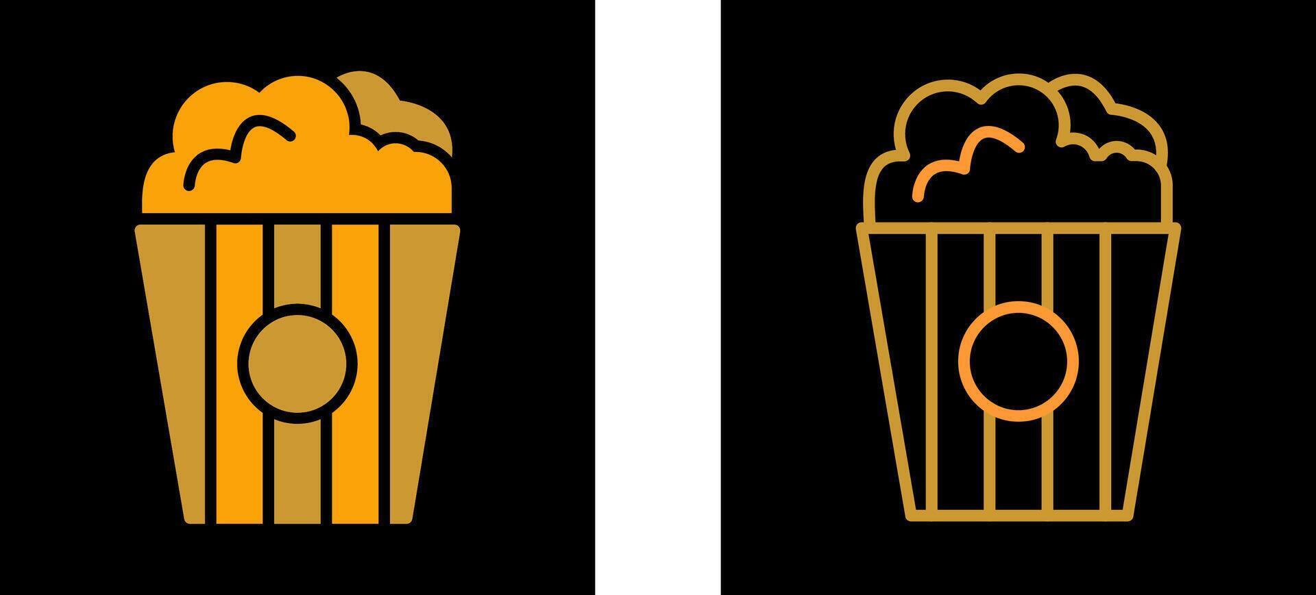 Popcorn Vector Icon