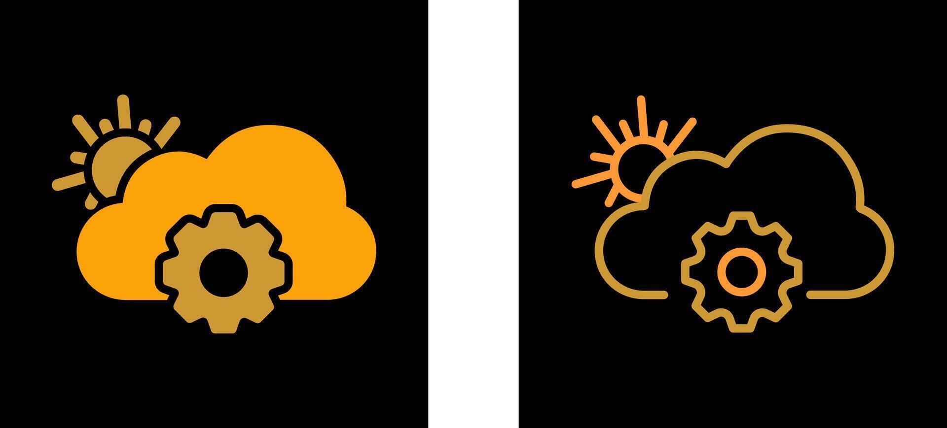 Forecast Vector Icon