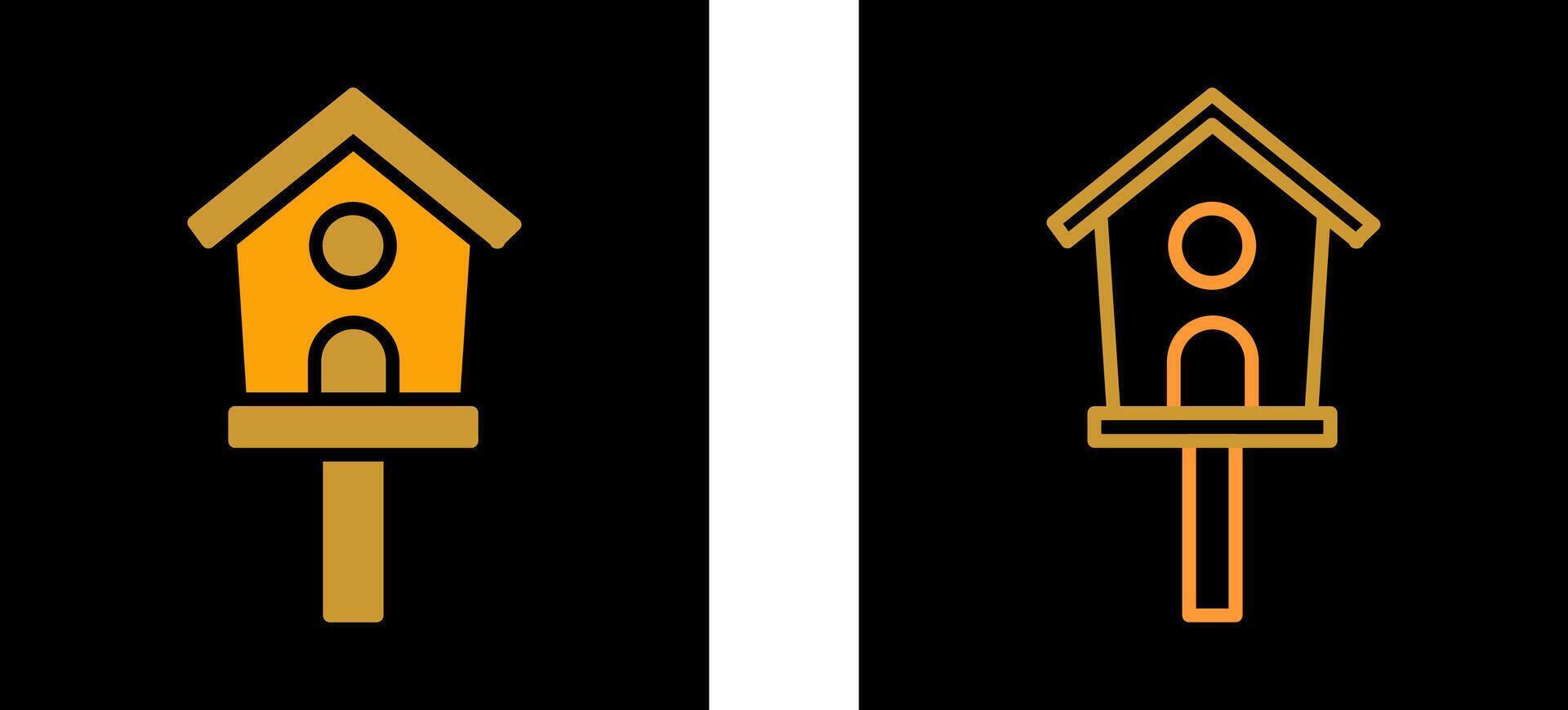 Birdhouse Vector Icon