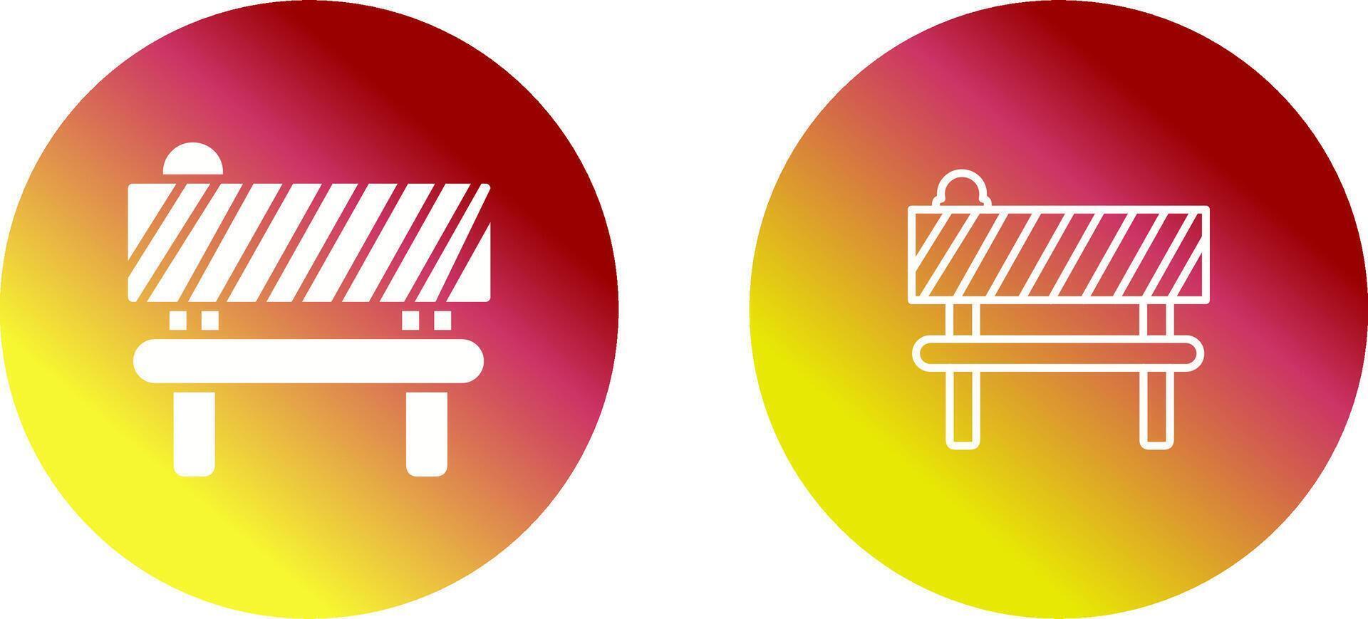 Barrier Vector Icon