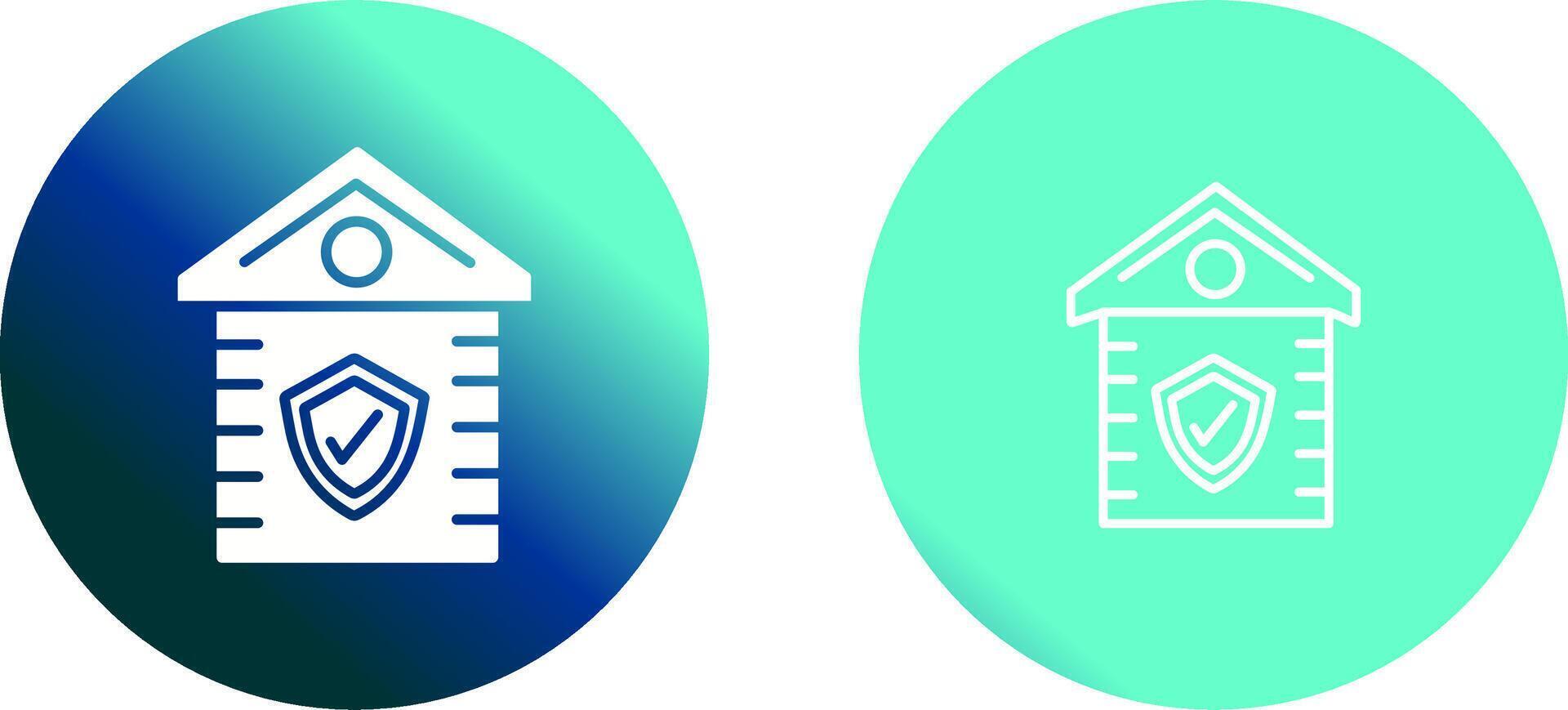 House Shield Vector Icon