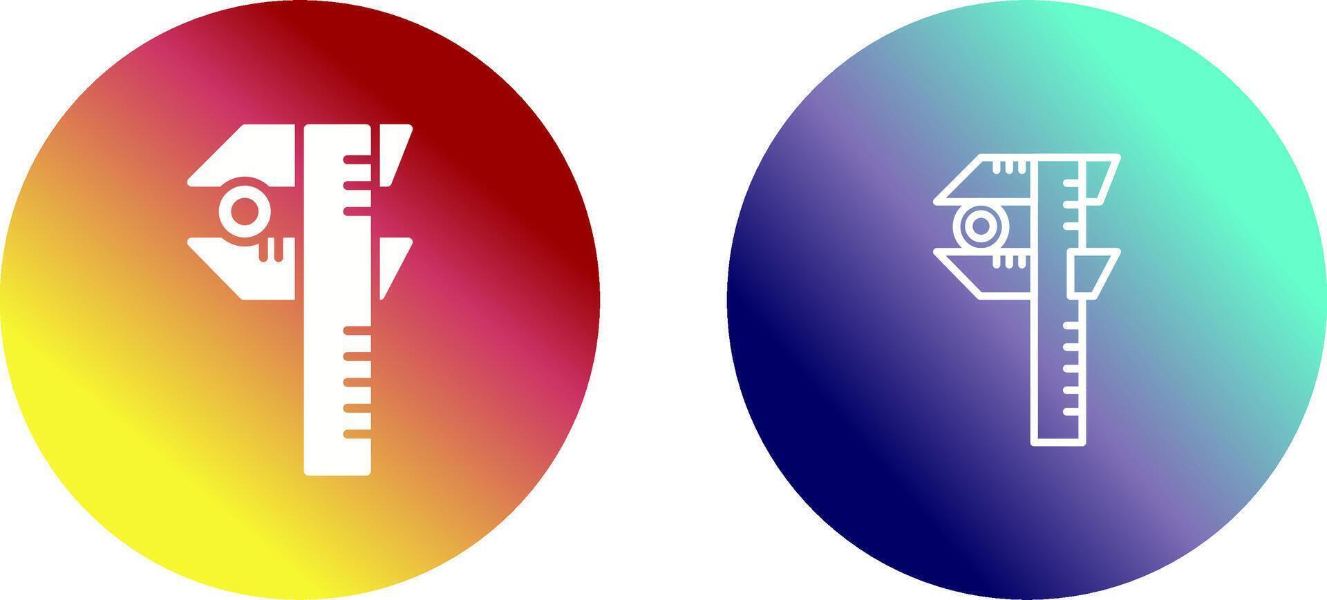 Caliper Vector Icon