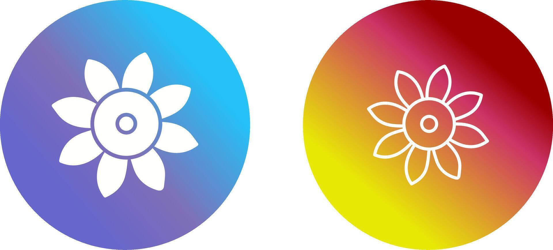 icono de vector de flores