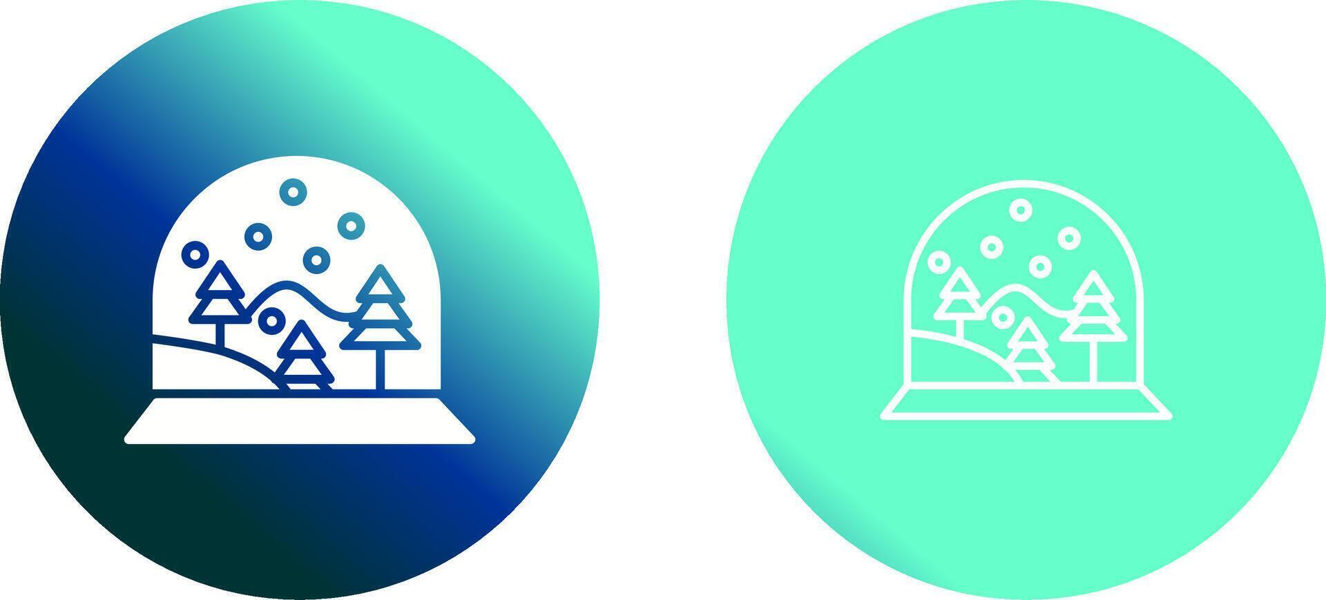 Snow Globe Vector Icon