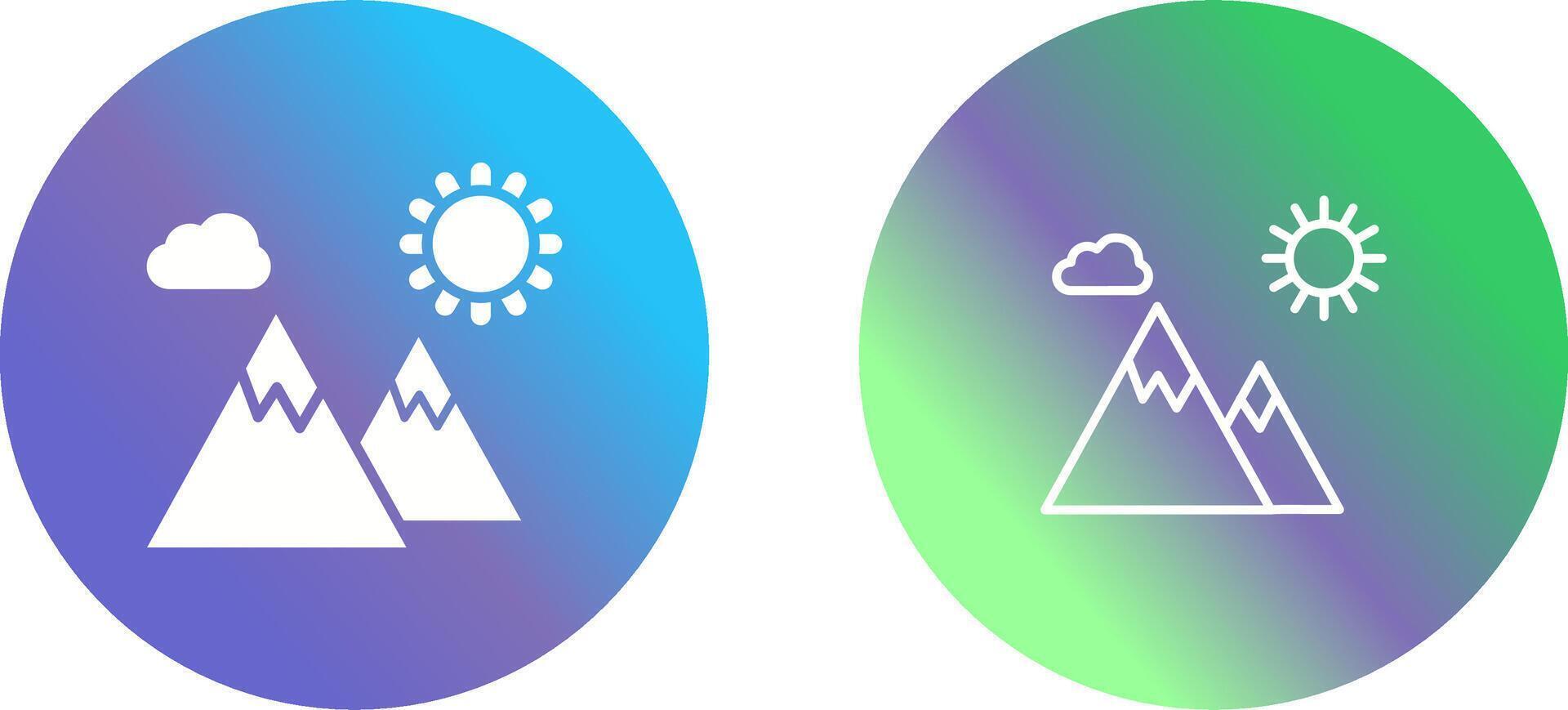 Mountain Vector Icon
