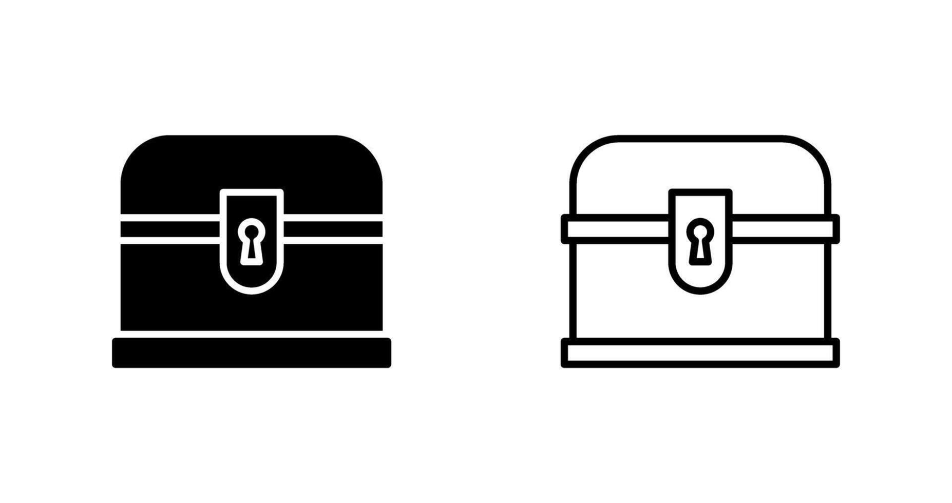Treasure Chest II Vector Icon