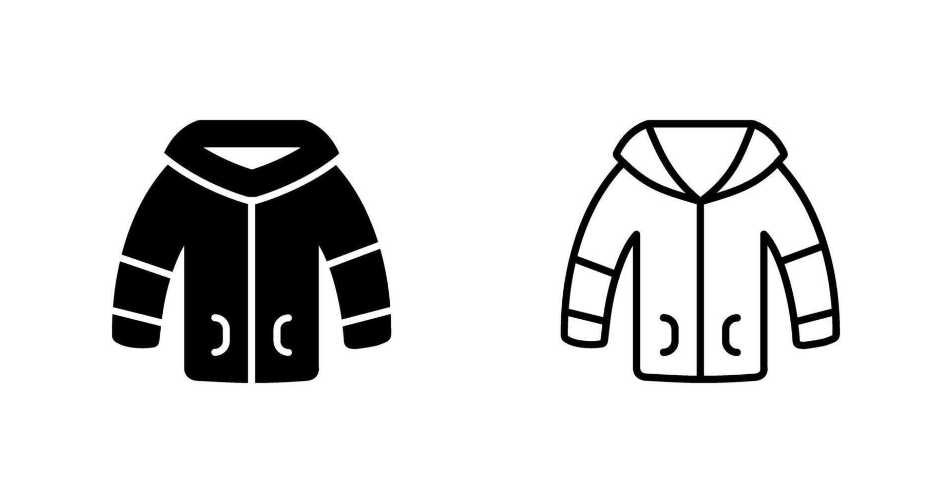 Winter Jacket Vector Icon