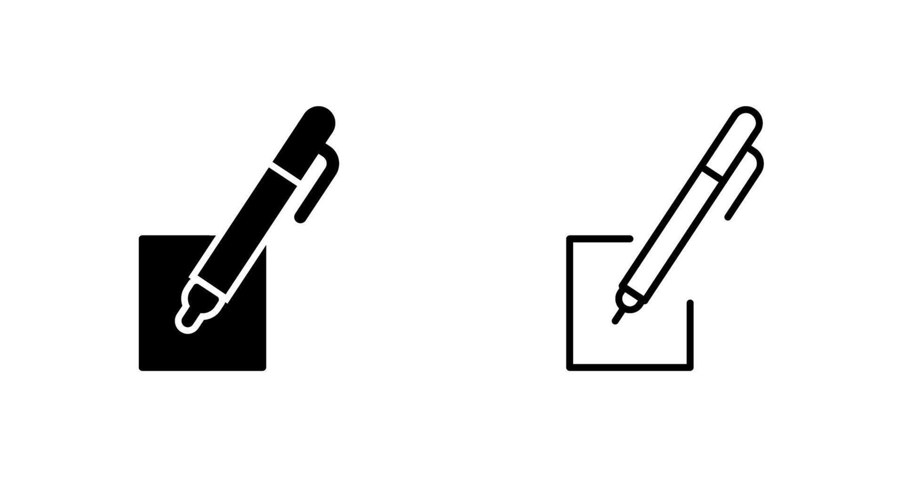 Pen Vector Icon