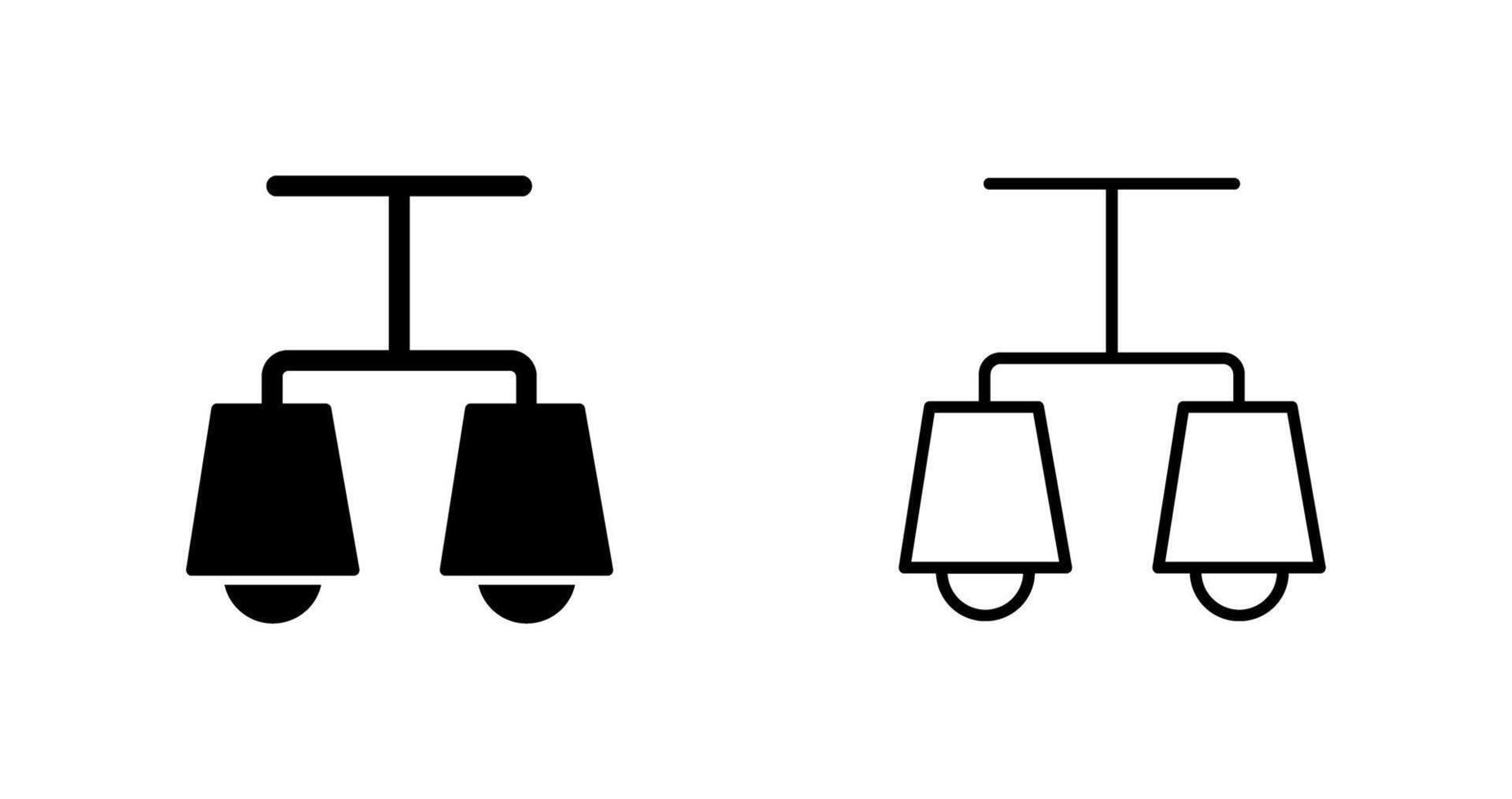 Lit Lamp Vector Icon