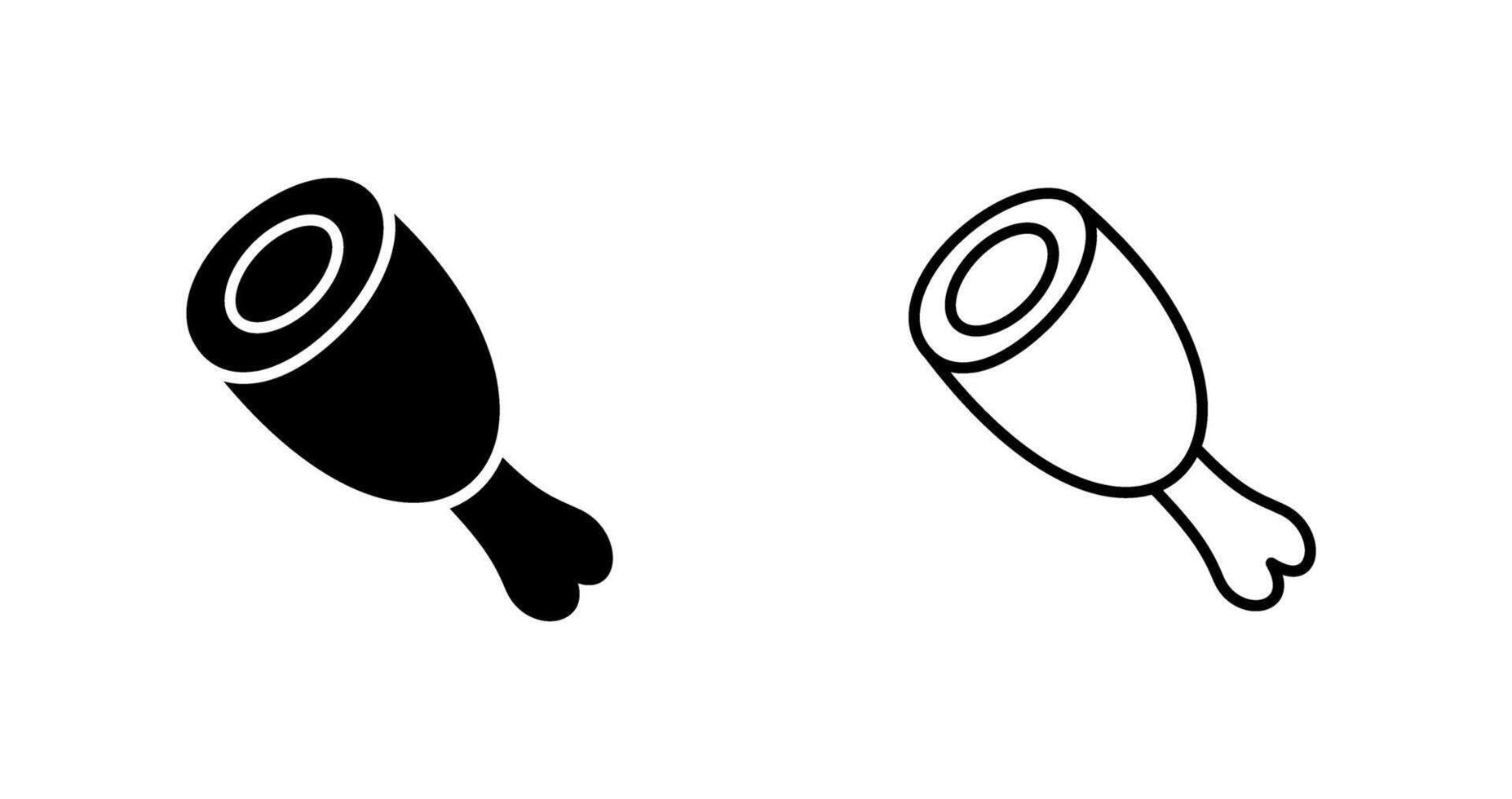 Cooked Ham Vector Icon
