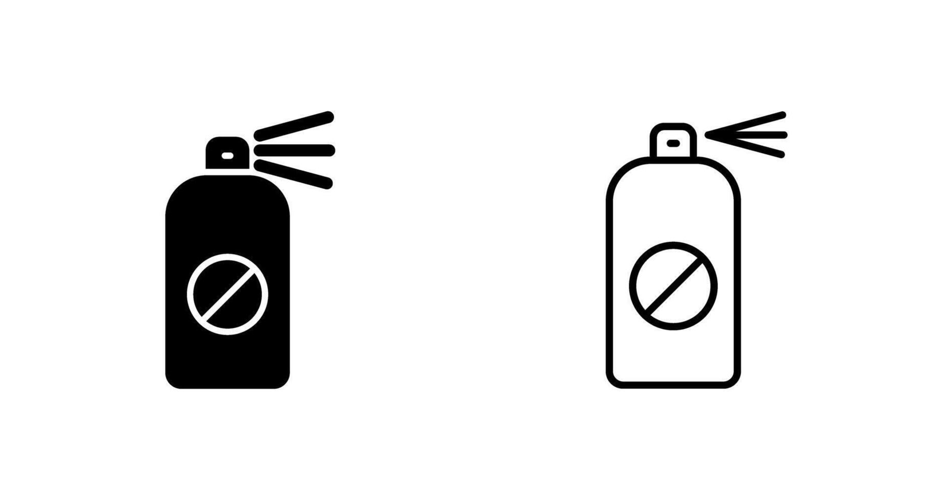 Pesticide Bottle Vector Icon