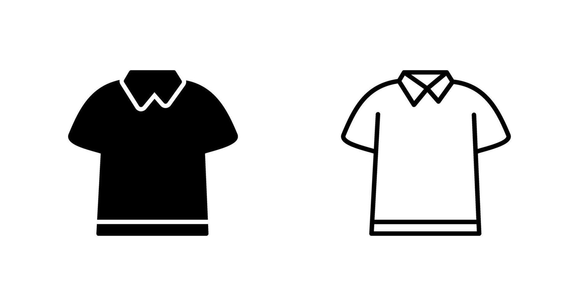 Polo Shirt Vector Icon