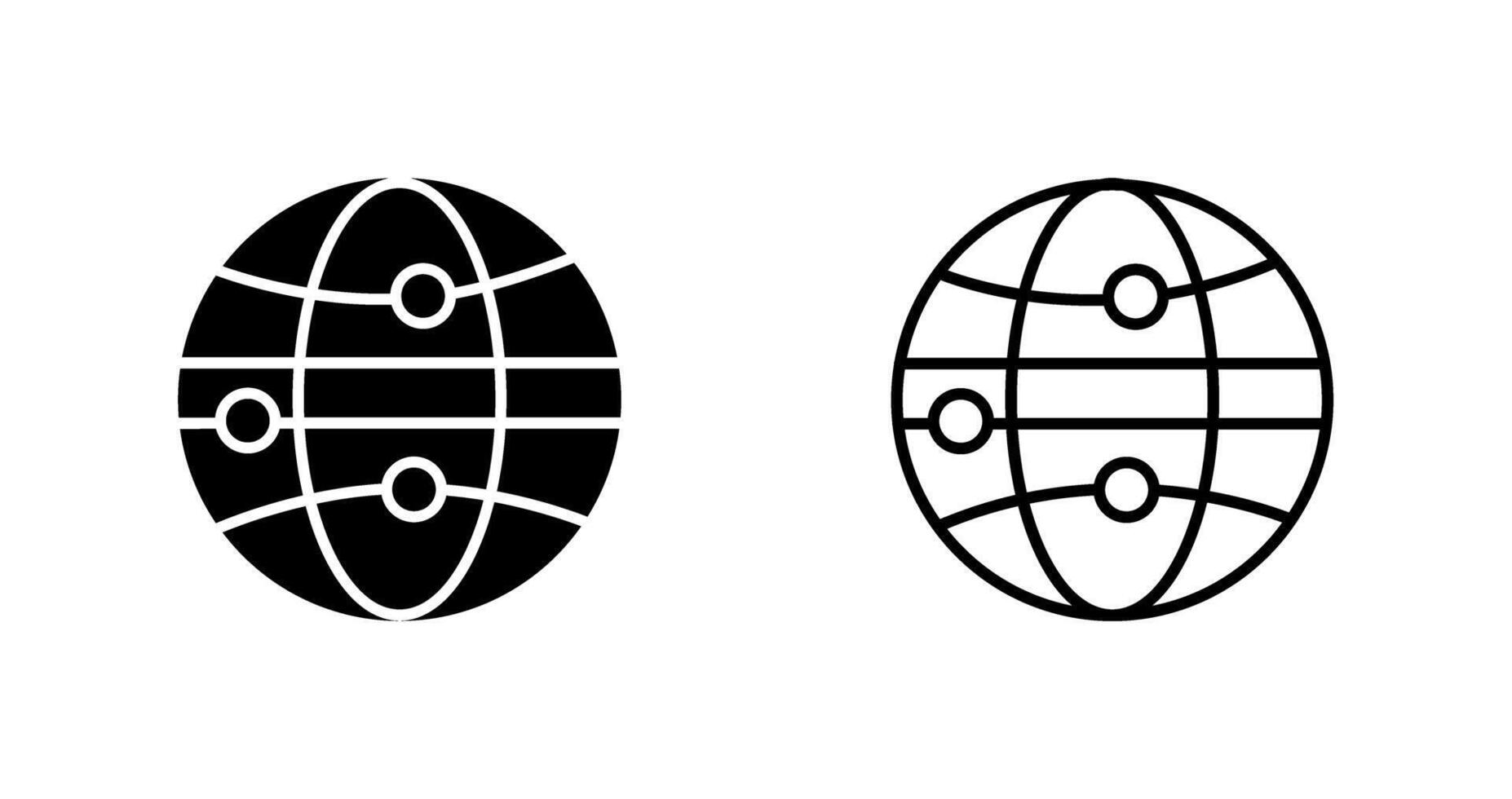 Globe III Vector Icon