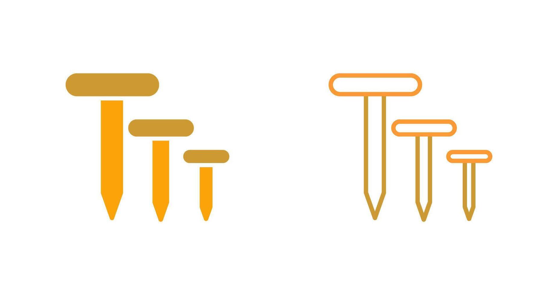 Nail Vector Icon