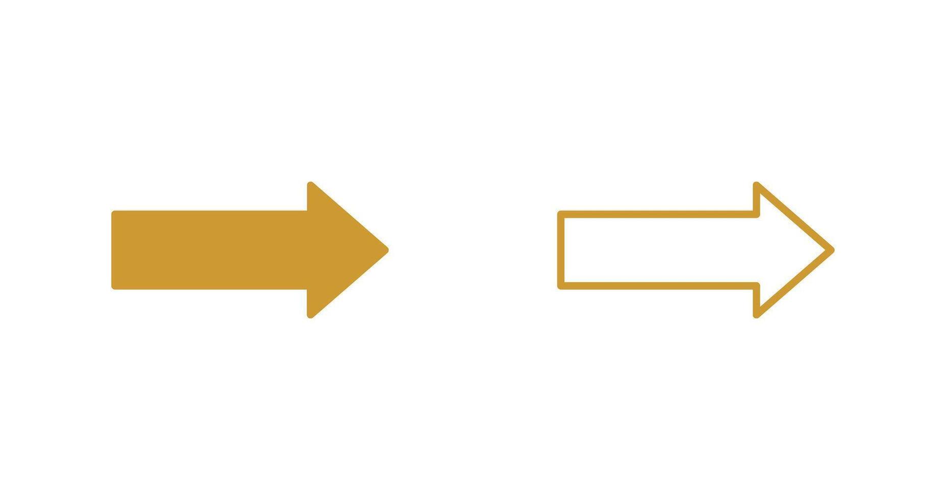 Arrow Right Vector Icon