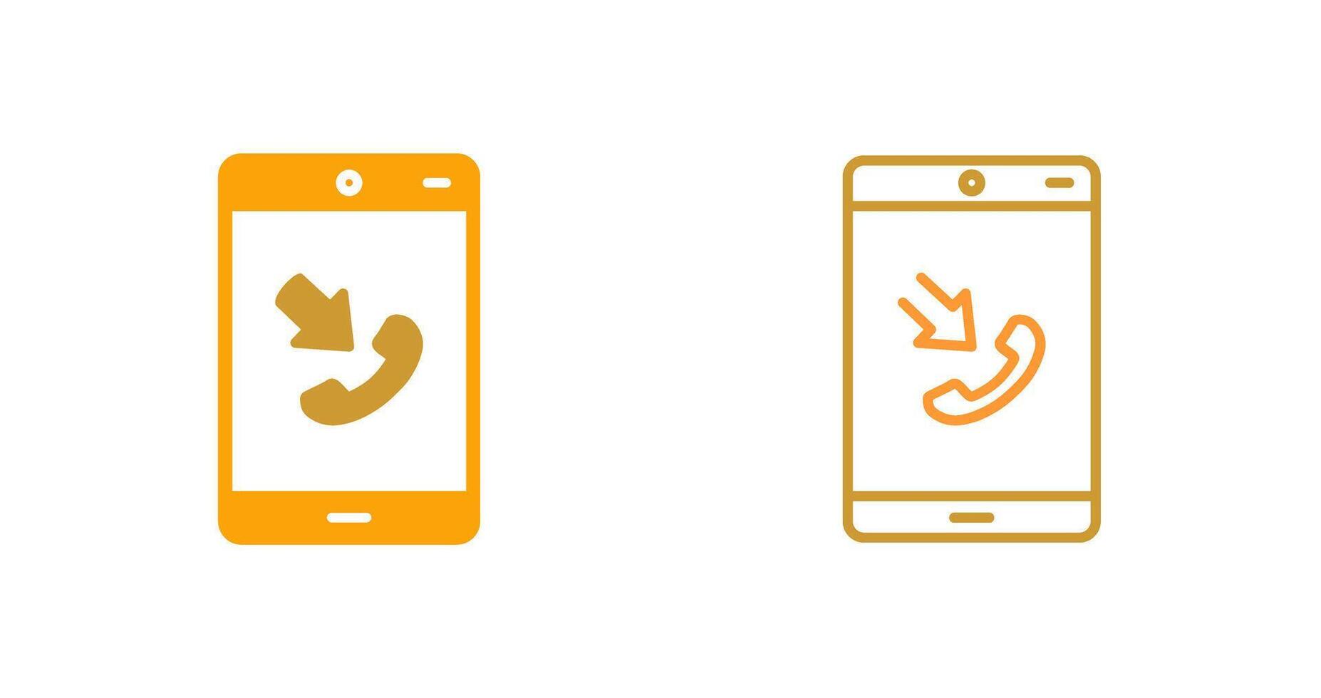 Incoming Call Vector Icon