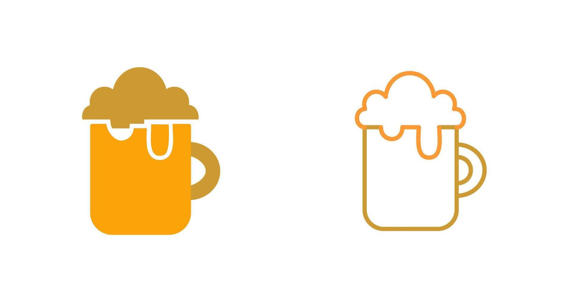 Pint of Beer Vector Icon
