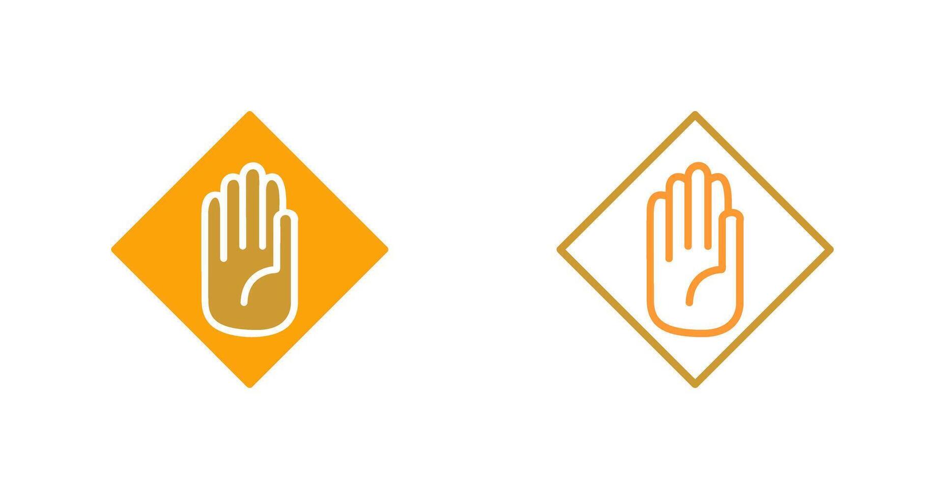 Halt Vector Icon