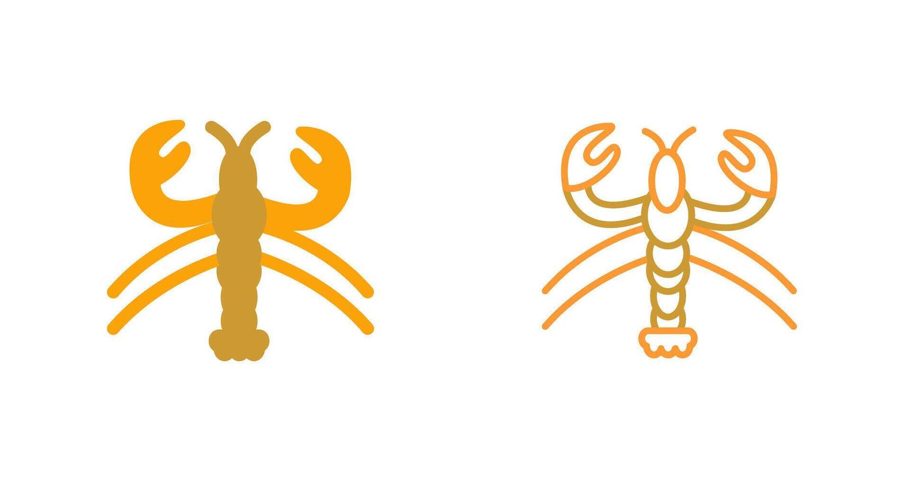 Lobster Vector Icon