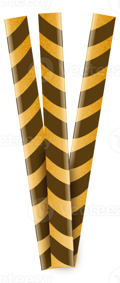 wafer roll cookies illustration png