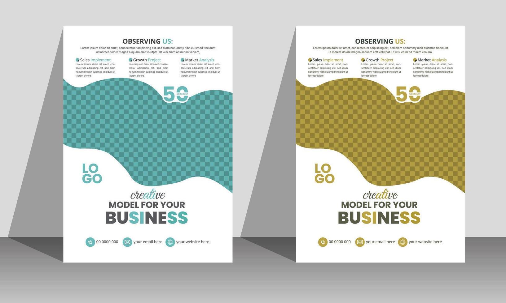 Business Flyer Design vector