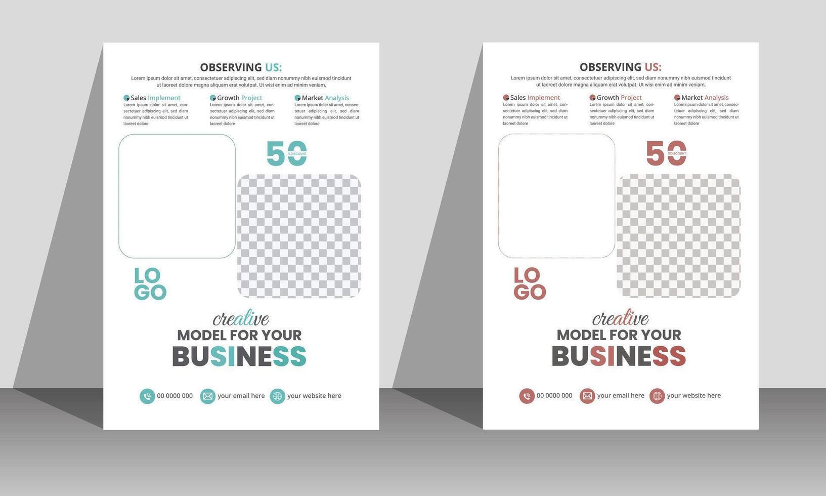 Business Flyer Design vector