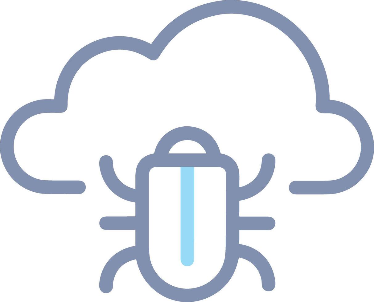 Cloud icon symbol vector image. Illustration of the hosting storage design image