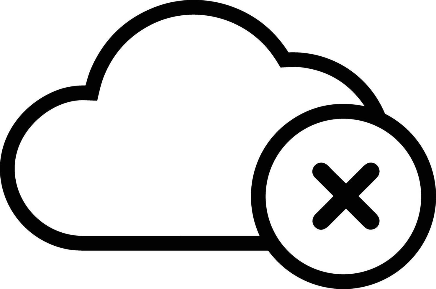 Cloud icon symbol vector image. Illustration of the hosting storage design image