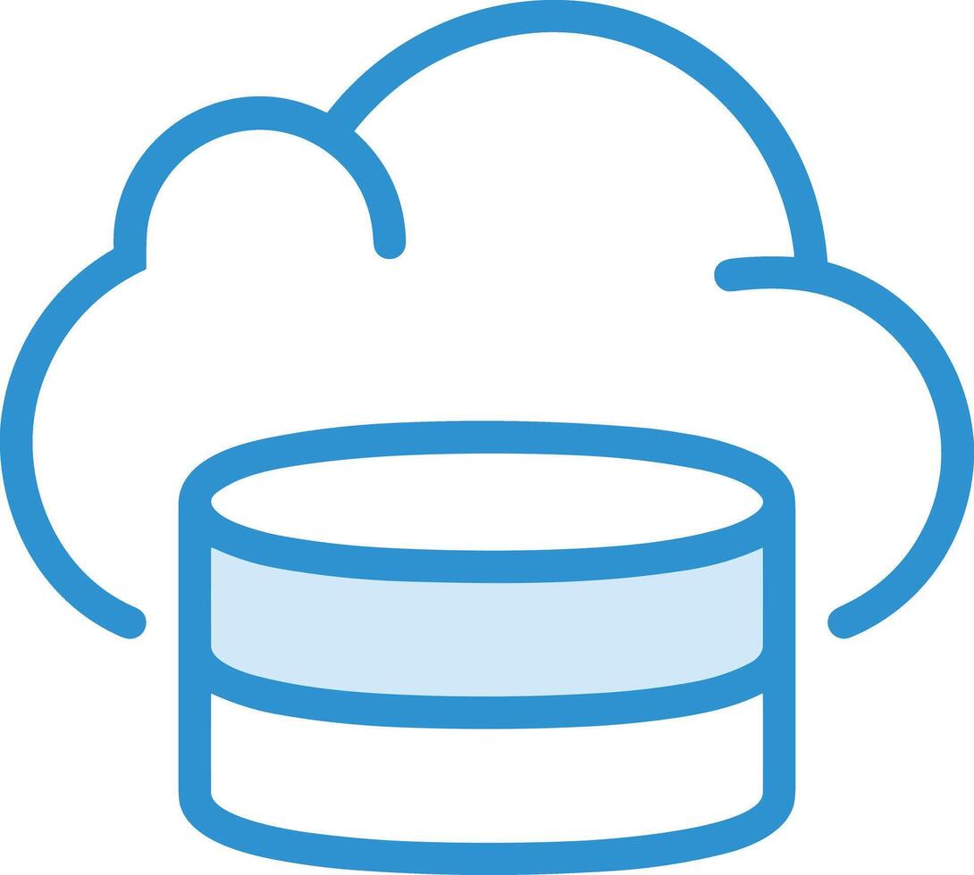 Cloud icon symbol vector image. Illustration of the hosting storage design image