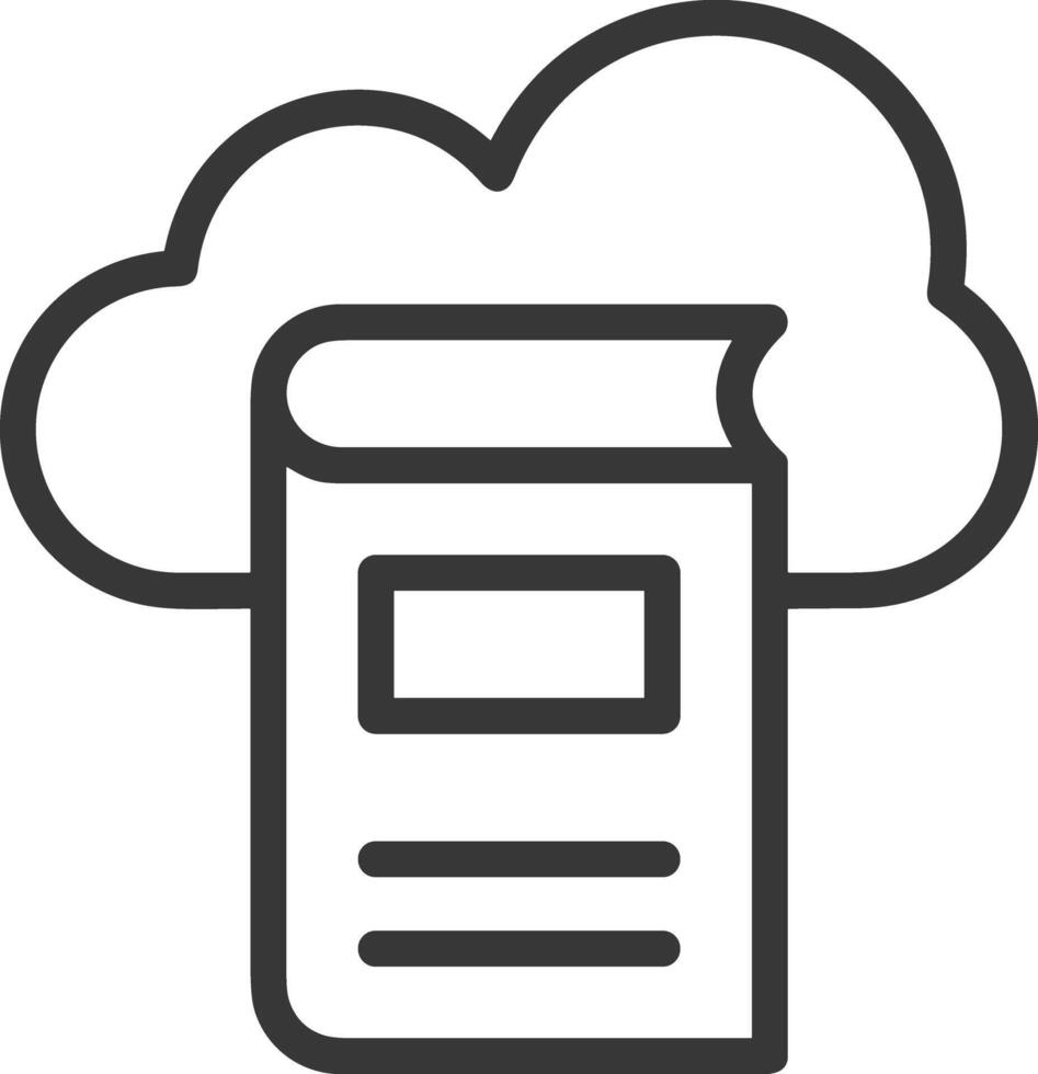 Cloud icon symbol vector image. Illustration of the hosting storage design image