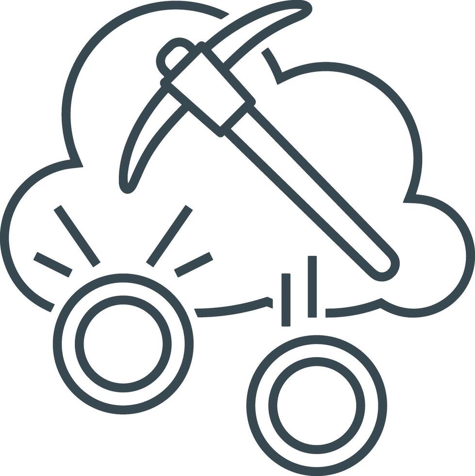 Cloud icon symbol vector image. Illustration of the hosting storage design image