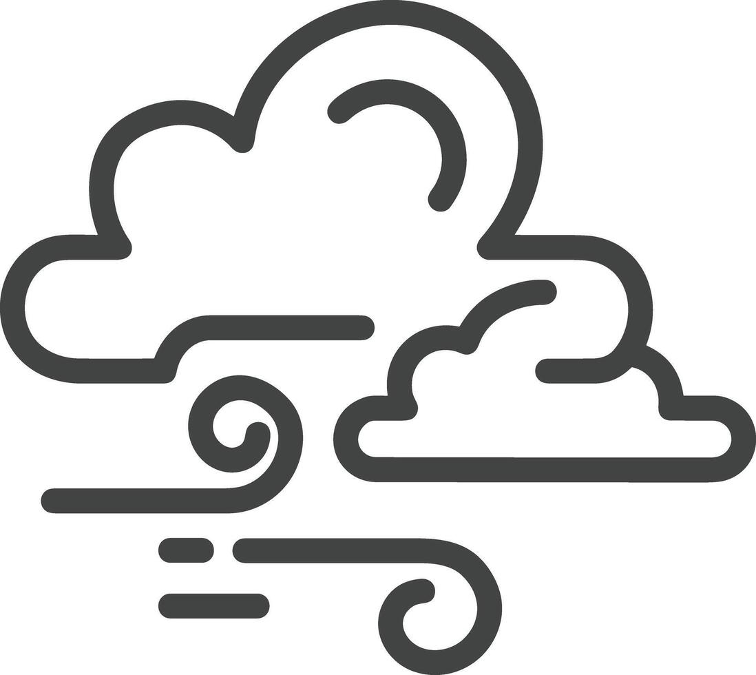 Cloud icon symbol vector image. Illustration of the hosting storage design image