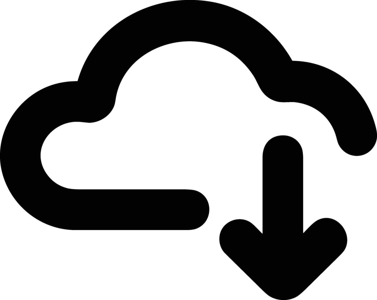 Cloud icon symbol vector image. Illustration of the hosting storage design image