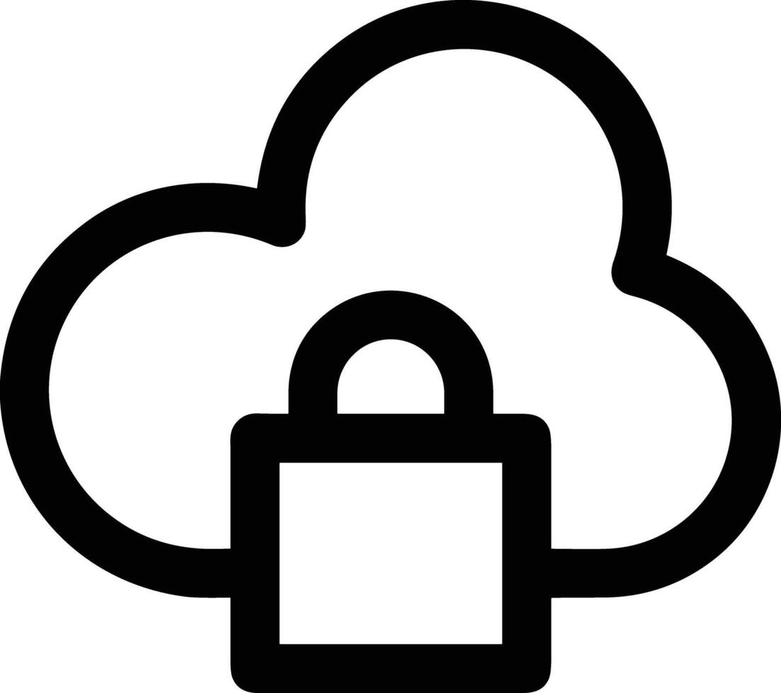 Cloud icon symbol vector image. Illustration of the hosting storage design image