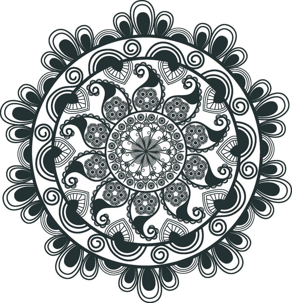 Luxury Mandala design vector