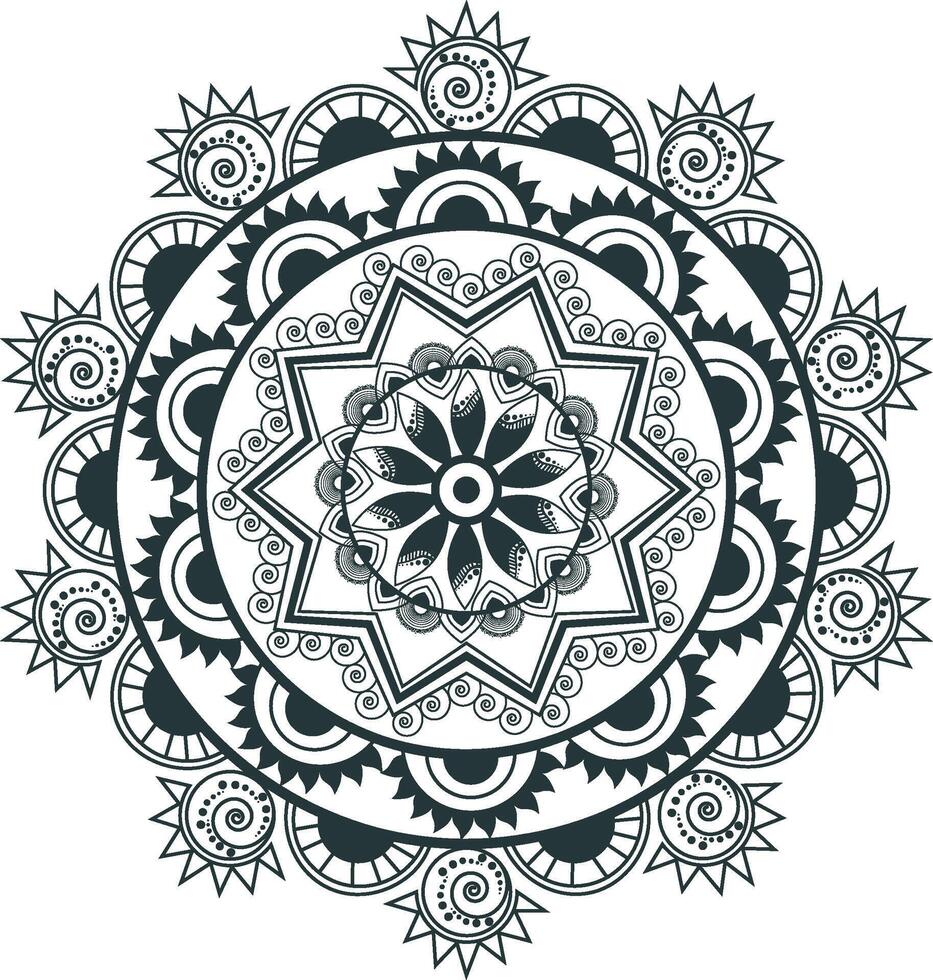 Luxury Mandala design vector