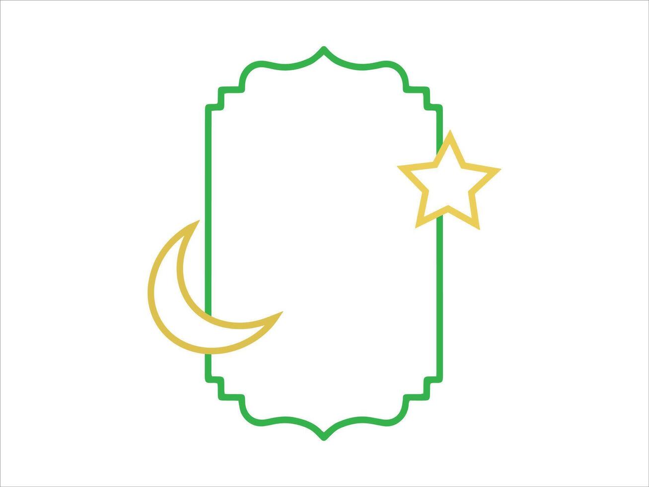 Frame Background Eid Al Adha vector