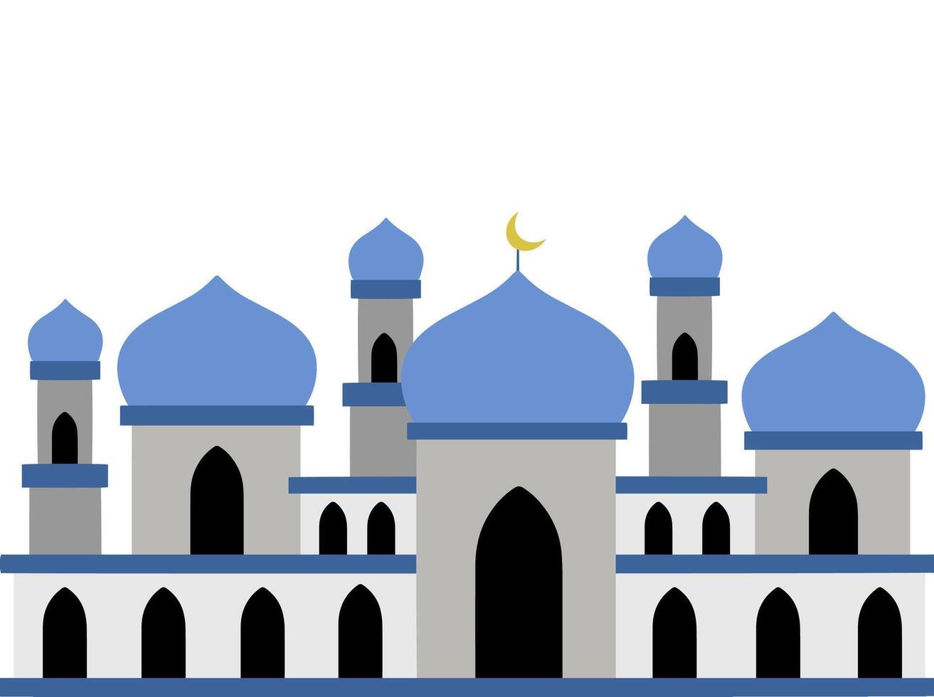 islámico Ramadán Mubarak antecedentes ilustración vector