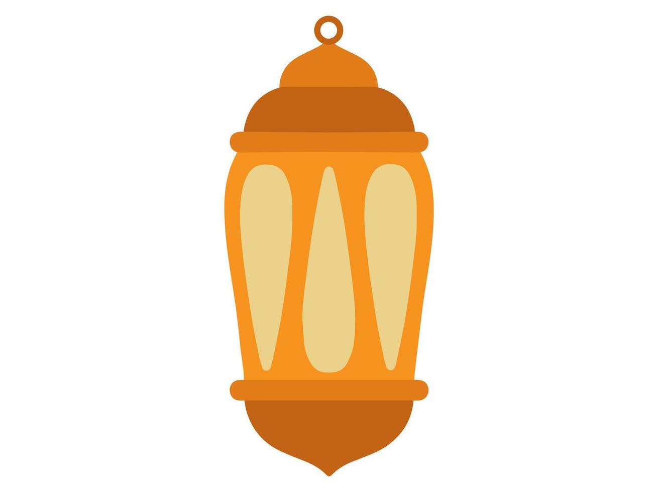 Eid Al Fitr Lantern Background vector