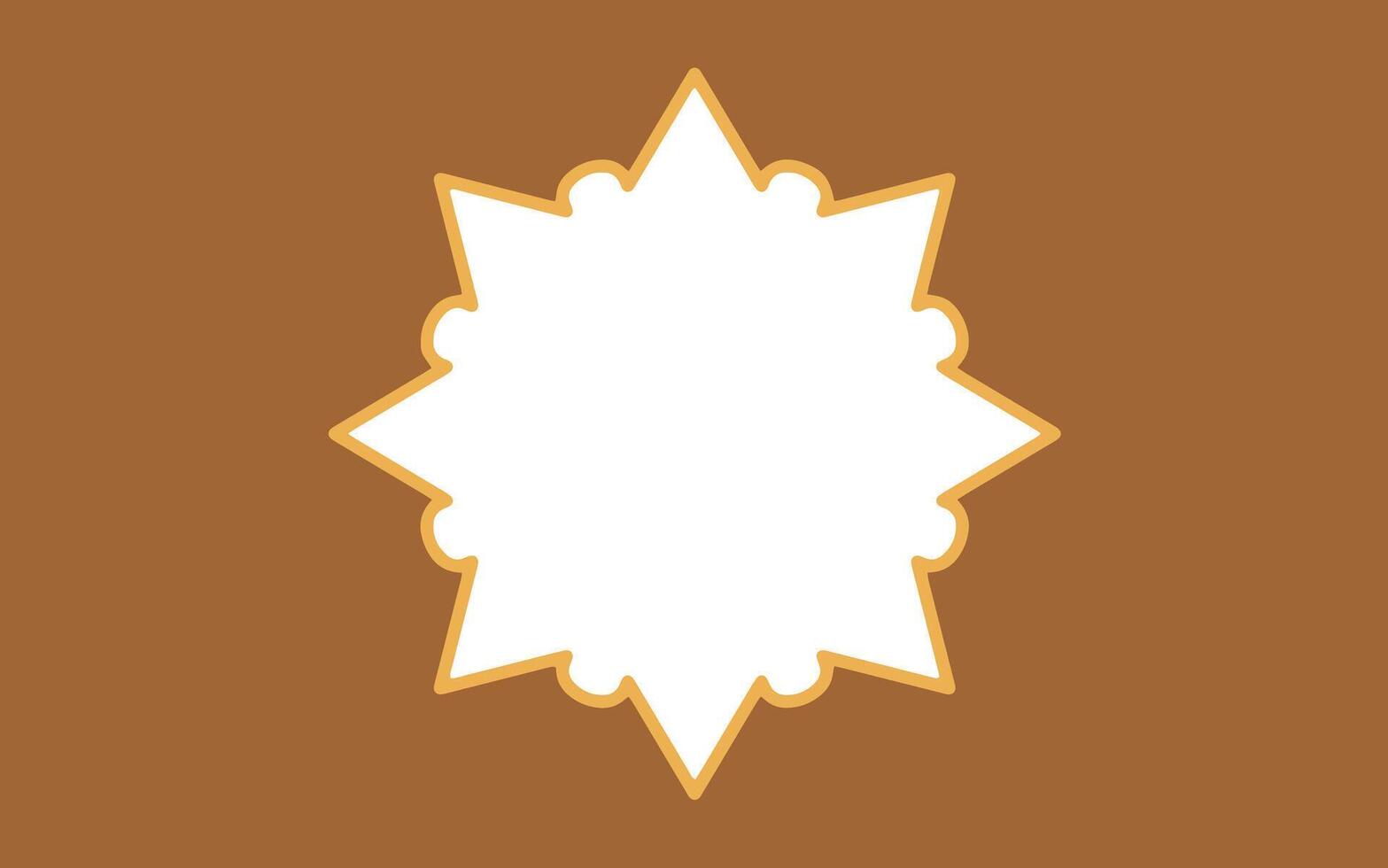 Eid Al Fitr Frame Background vector