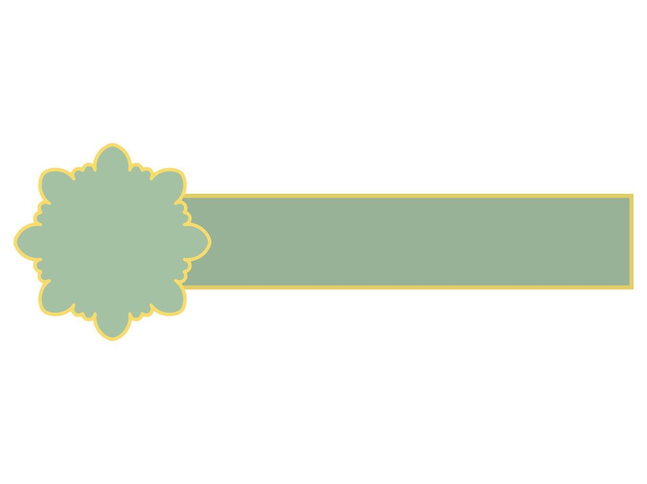 Ramadan Kareem Shape Frame Background vector