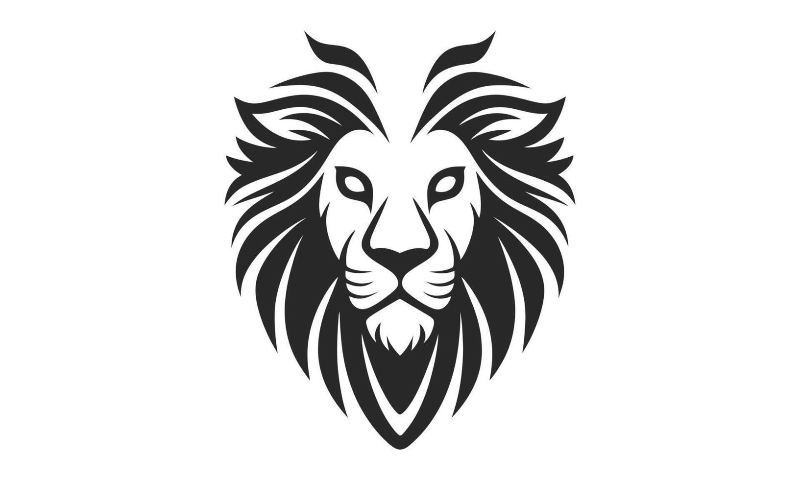 lion vector icon graphic logo design